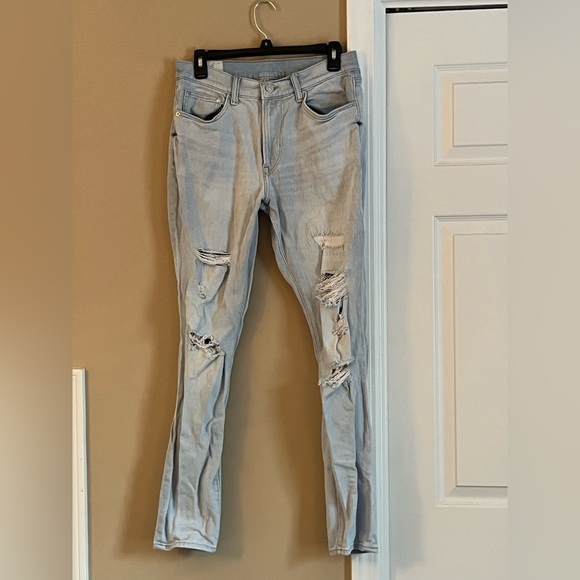 H&M Other - H&M Light Blue Ripped Skinny Jeans